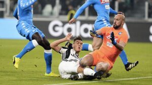 La Juventus è la squadra che ha segnato più gol al Napoli