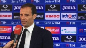Allegri: «Basta negatività, la Juve è in corsa su tutti i fronti»