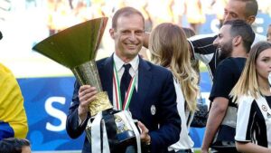 Allegri: «Vittorie di Conte con la Juve merito della società»