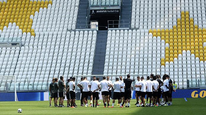 juventus allenamento