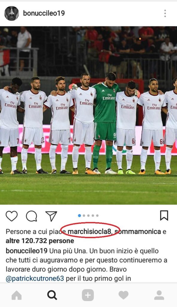 Marchisio e quel 'like' che fa arrabbiare i tifosi bianconeri - FOTO 39 marchisio like