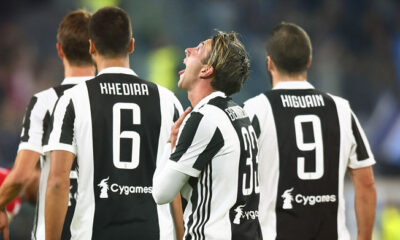 bernardeschi esultanza juventus ottobre 2017