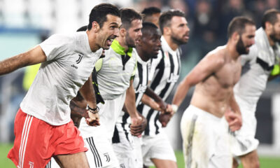 esultanza squadra juventus sporting ottobre 2017