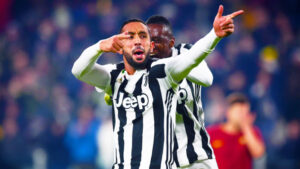 Fiorentina-Juve: le scelte di Allegri. La formazione 61 benatia esultanza juventus dicembre 2017