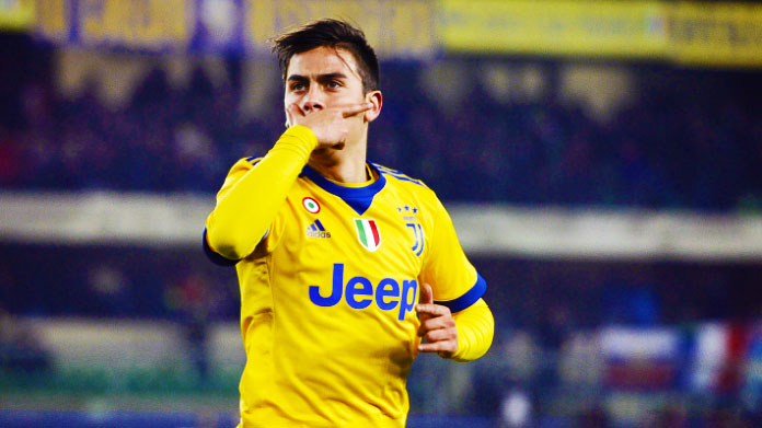 Dybala infortunio