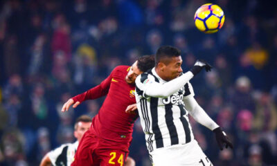florenzi alex sandro juventus roma dicembre 2017