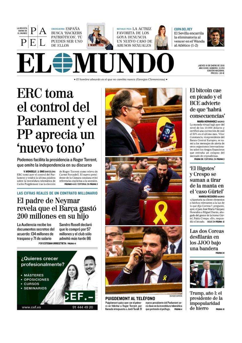 Rassegna Bianconera di giovedì 18 gennaio 2018 36 T