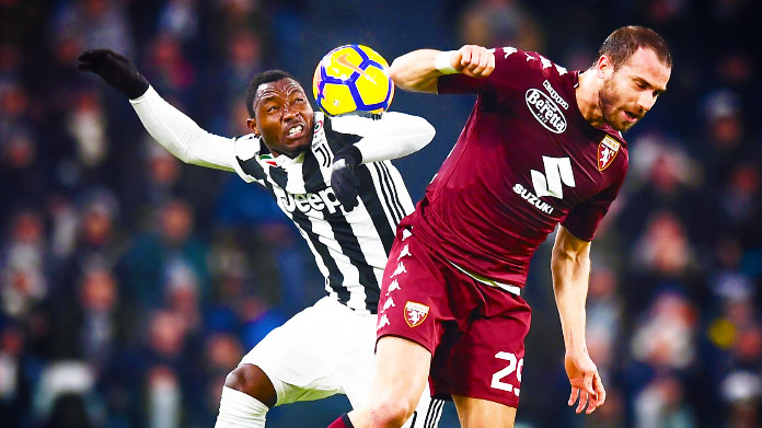 Torino, De Silvestri: «Scudetto alla Juve? Noi dovevamo fare il nostro» 36 asamoah de silvestri juventus torino gennaio 2018