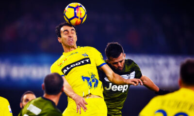 dainelli pjanic chievo juventus gennaio 2018