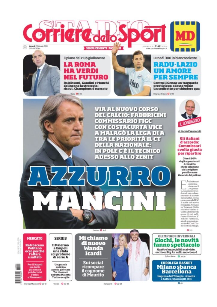 Rassegna Bianconera di venerdì 2 febbraio 2018 4 CS2218