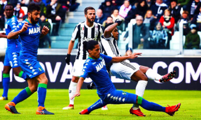 alex sandro juventus sassuolo febbraio 2018