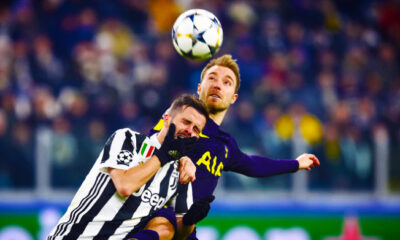 eriksen pjanic juventus tottenham febbraio 2018