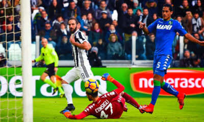 higuain juventus sassuolo febbraio 2018
