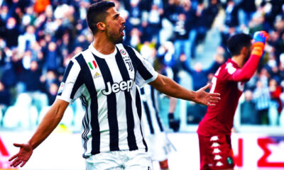 khedira esultanza bis juventus febbraio 2018