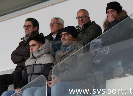 Marcello Lippi in tribuna, sabato pomeriggio da osservatore 36 lippi