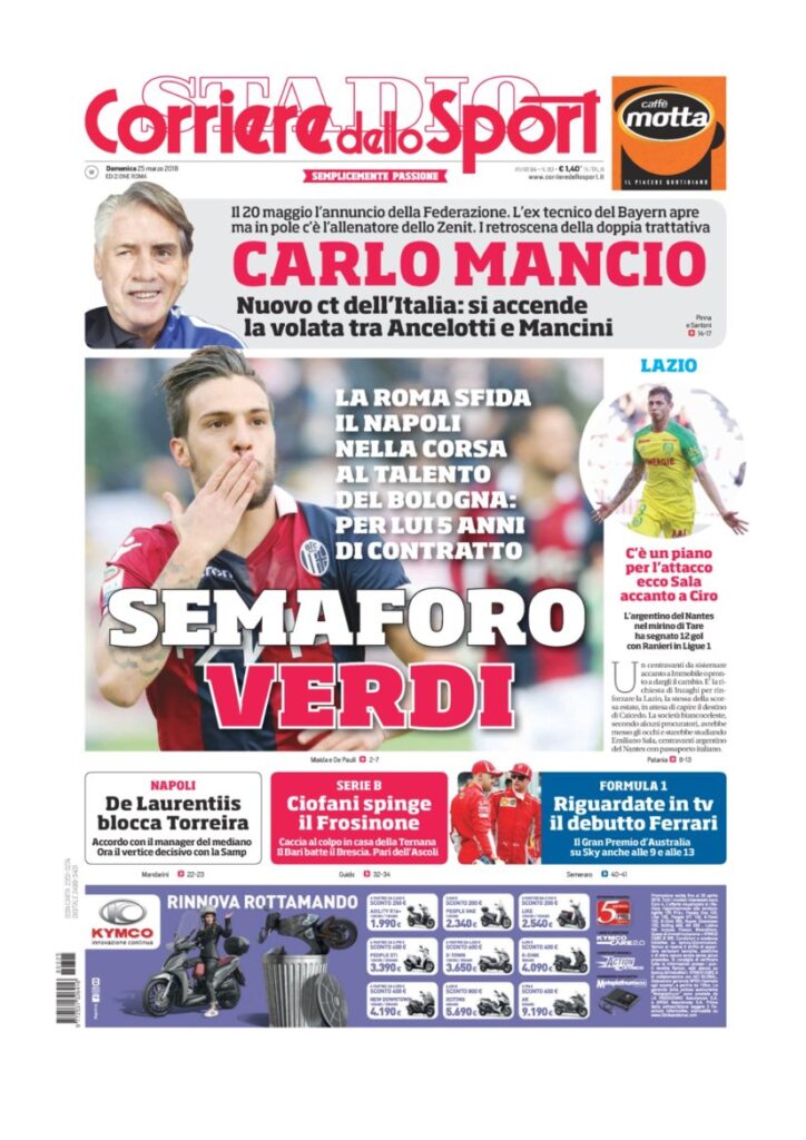 Rassegna Bianconera di domenica 25 marzo 2018 3 CS25318