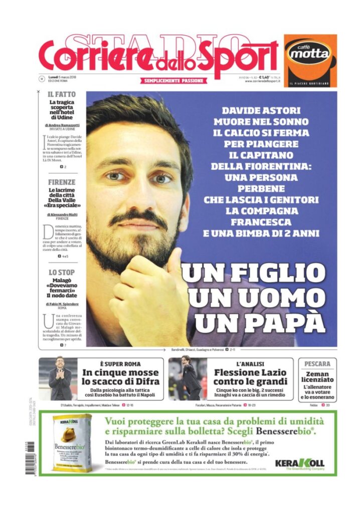 Rassegna Bianconera di lunedì 5 marzo 2018 1 CS5318