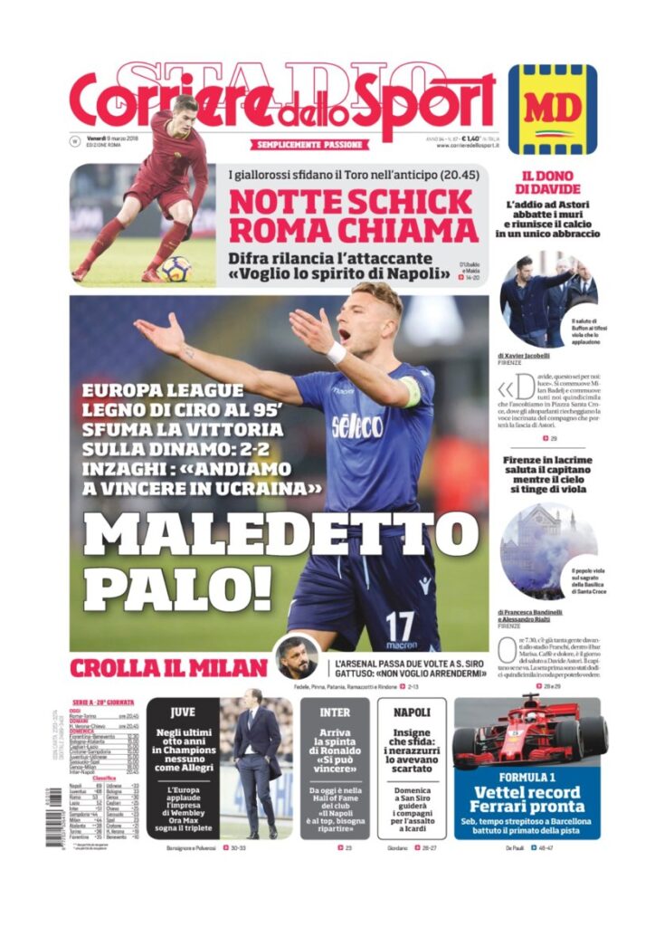 Rassegna Bianconera di venerdì 9 marzo 2018 2 CS9318