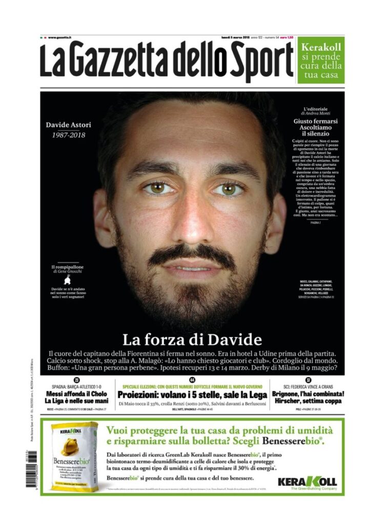 Rassegna Bianconera di lunedì 5 marzo 2018 2 GDS5318