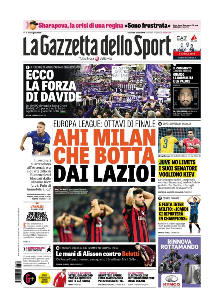 Rassegna Bianconera di venerdì 9 marzo 2018 4 GDS9318