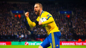 Juventus-Udinese: le scelte di Allegri sulla formazione 68 higuain esultanza juventus marzo 2018