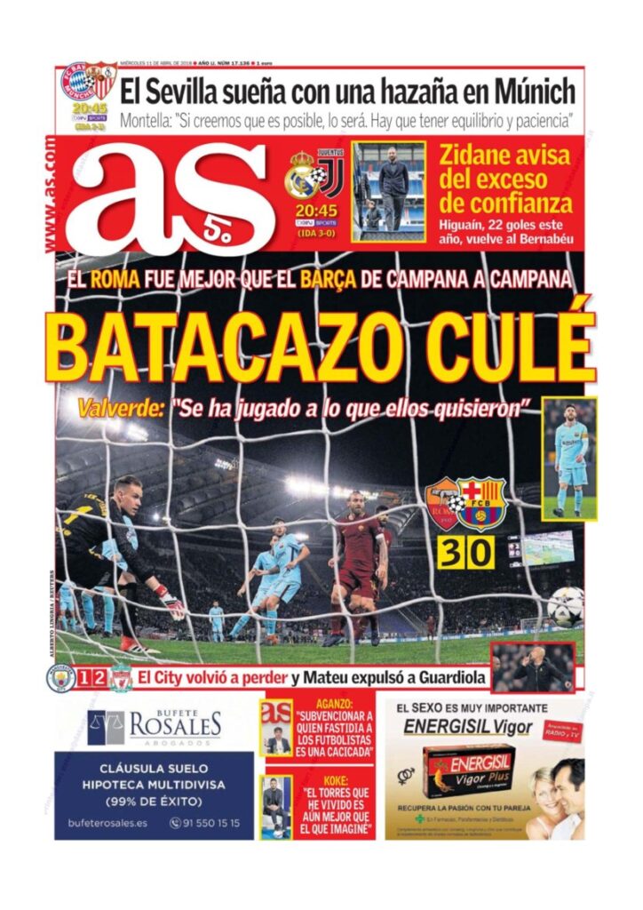 Rassegna Bianconera di mercoledì 11aprile 2018 2 AS