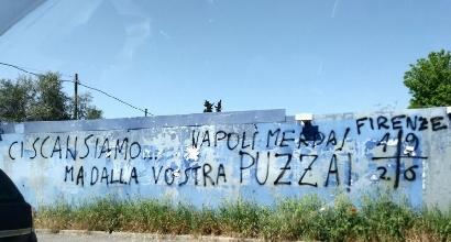 La Fiorentina si scanserà contro il Napoli? Ecco la risposta dei tifosi viola - FOTO 39 Striscione Fiorentina Napoli