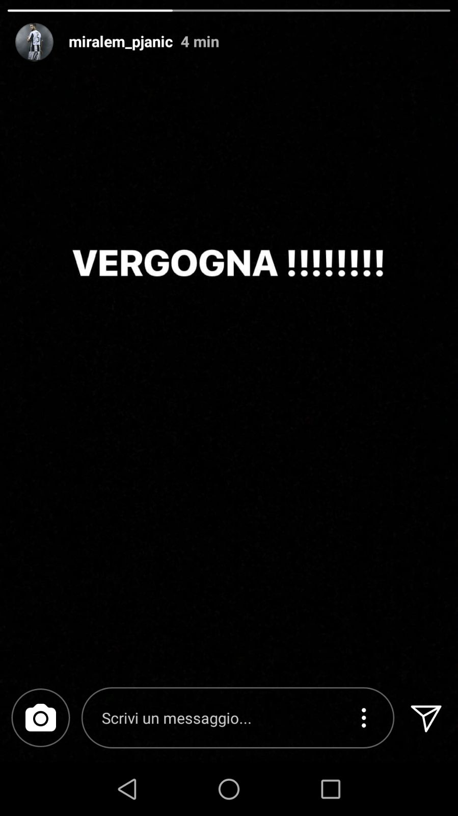 Pjanic si sfoga sui social: «Vergogna!» - FOTO 39 WhatsApp Image 2018 04 11 at 23.14.07