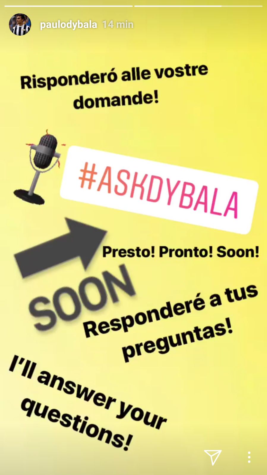 Ask Dybala, il tifoso domanda e la Joya risponde - FOTO 39 WhatsApp Image 2018 04 13 at 17.07.38