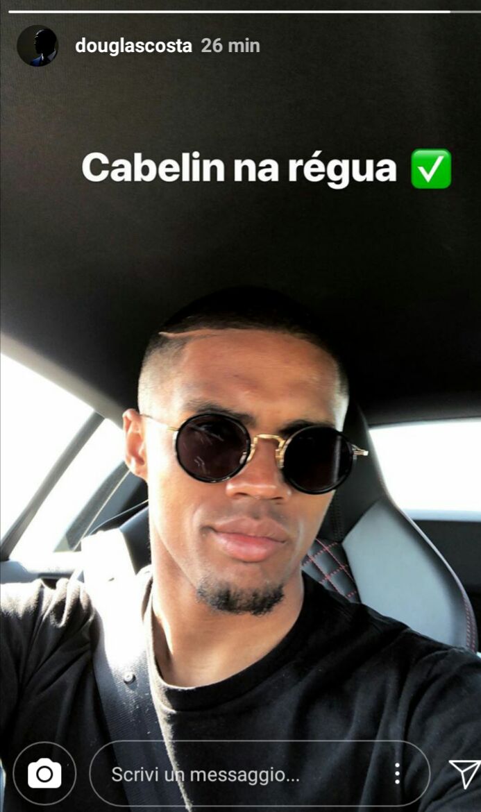 Douglas Costa si rifà il look per il Napoli - FOTO 39 WhatsApp Image 2018 04 20 at 16.23.01