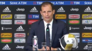 Allegri: «Bonucci meno grave del previsto, Atalanta allenante per l’Atletico»