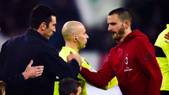 Calciomercato: Leonardo Bonucci e quelle avances di Pep Guardiola 36 buffon bonucci juventus milan marzo 2018