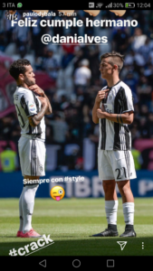 Dybala fa gli auguri a due suoi ex compagni - FOTO 41 Dybala fa gli auguri a Dani Alves