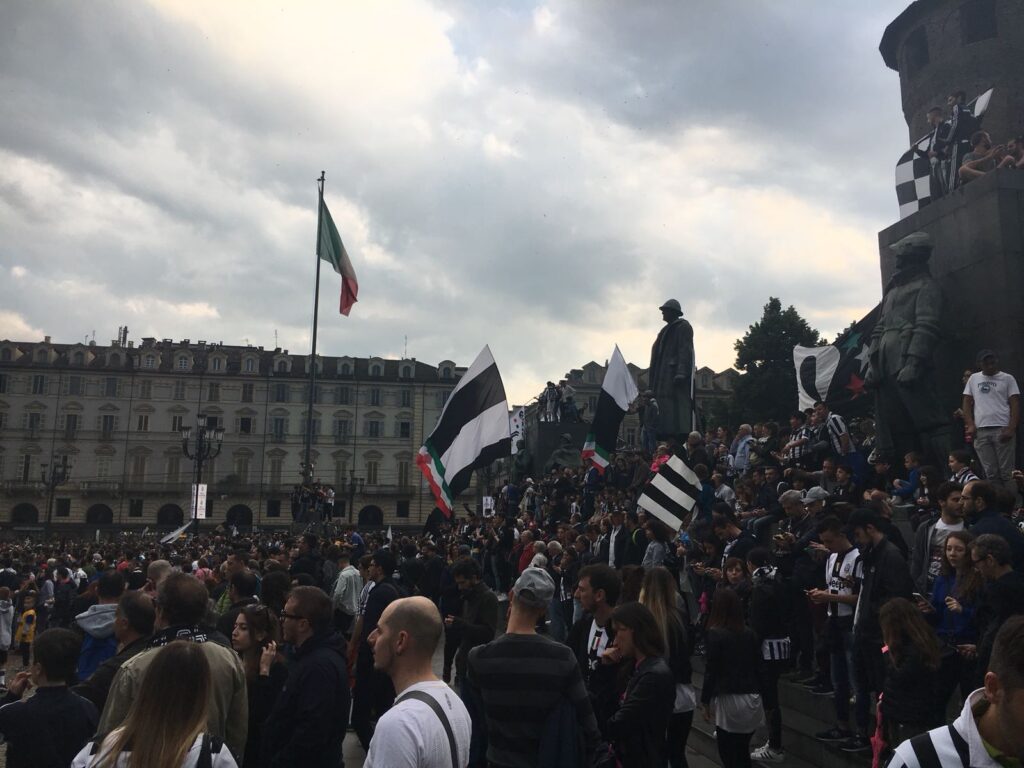 Festa scudetto Juve 3 1