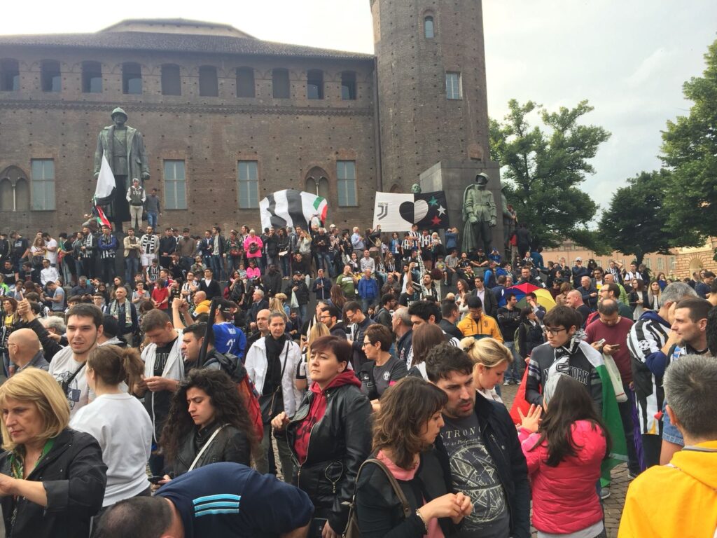 Festa scudetto Juve 7