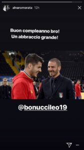 Morata a Bonucci: «Auguri bro!» - FOTO 39 Morata