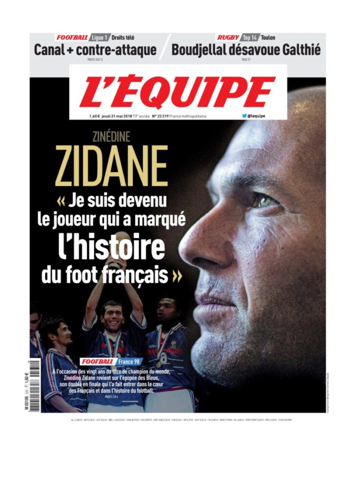 Rassegna Bianconera di giovedì 31 maggio 2018 4 T 13