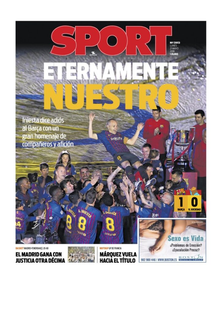 Rassegna Bianconera di lunedì 21 maggio 2018 6 T 7