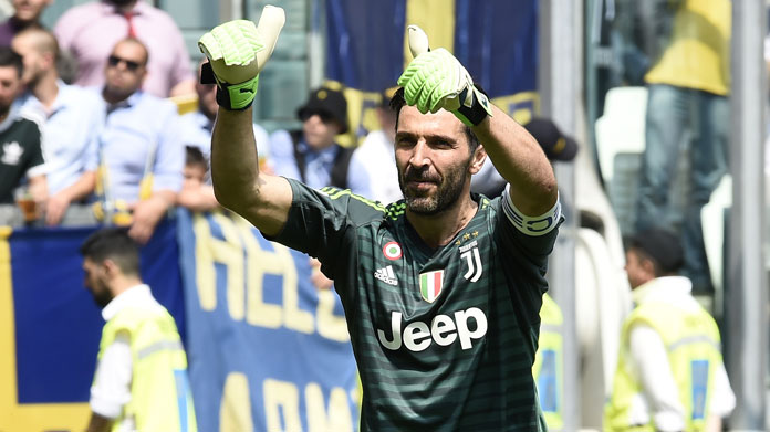 Buffon, titolarità incerta. Tuchel: «Devo ancora decidere il numero 1» - VIDEO 36 buffon juve hellas 2018