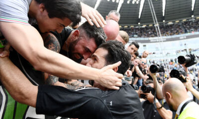 buffon lacrime addio