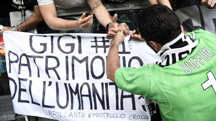 Allegri scrive a Buffon e Pirlo: «Siete stati IL calcio» - FOTO 36 buffon