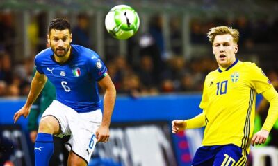 candreva forsberg italia svezia novembre 2017