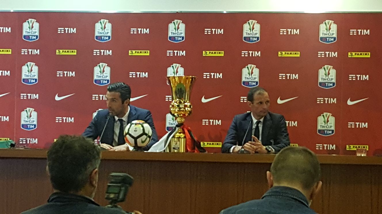 Allegri: «Vogliamo entrare nella storia» 36 coppa italia conferenza