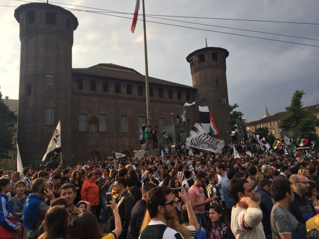 festa scudetto Juve 11
