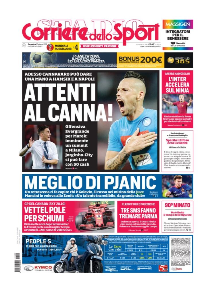 Rassegna Bianconera di domenica 10 giugno 2018 4 CDS10618