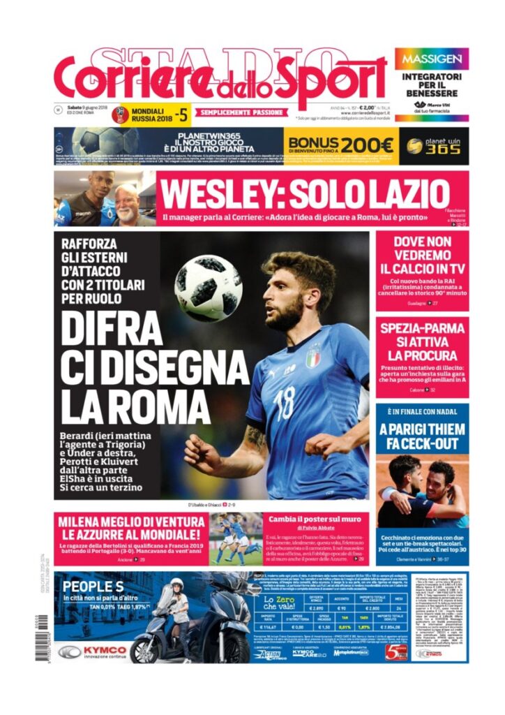 Rassegna Bianconera di sabato 9 giugno 2018 2 CS9618