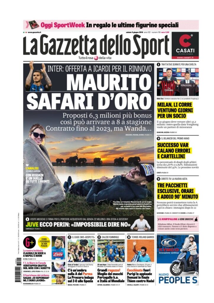 Rassegna Bianconera di sabato 9 giugno 2018 3 GDS9618