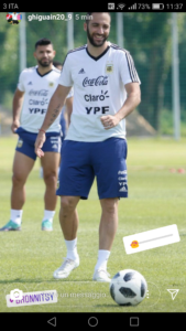 Higuain si prepara in vista di Francia-Argentina - FOTO 39 Higuain verso Francia Argentina