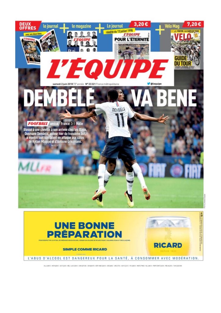 Rassegna Bianconera di sabato 2 giugno 2018 2 T12618