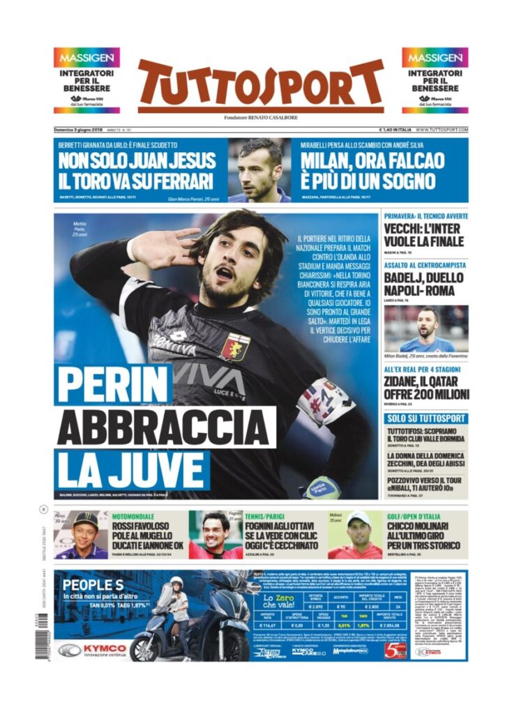 Rassegna Bianconera di domenica 3 giugno 2018 4 T3618